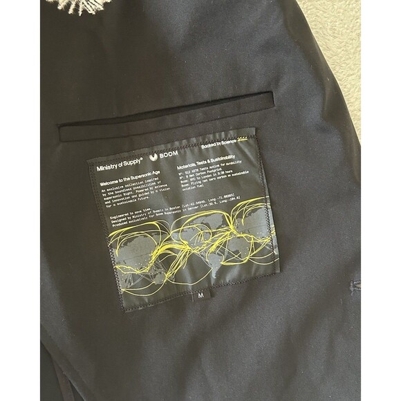 Ministry of Supply Women's Boom Kinetic Blazer in Black Size Medium Boardroom - Picture 5 of 11